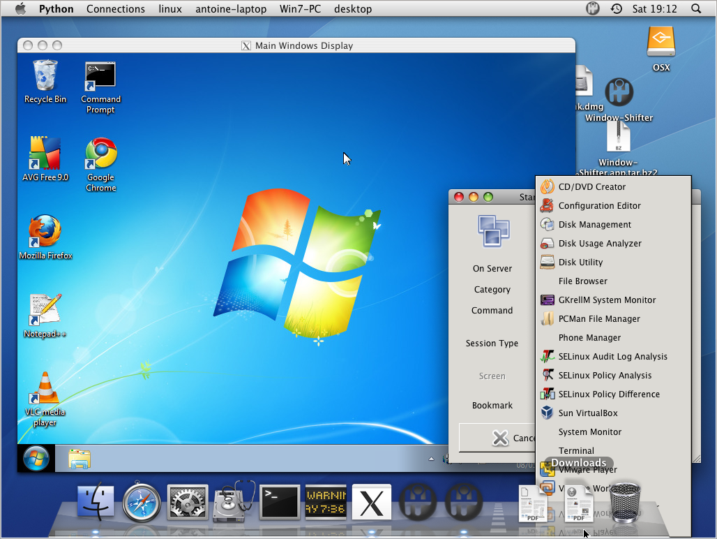 windows linux mac os